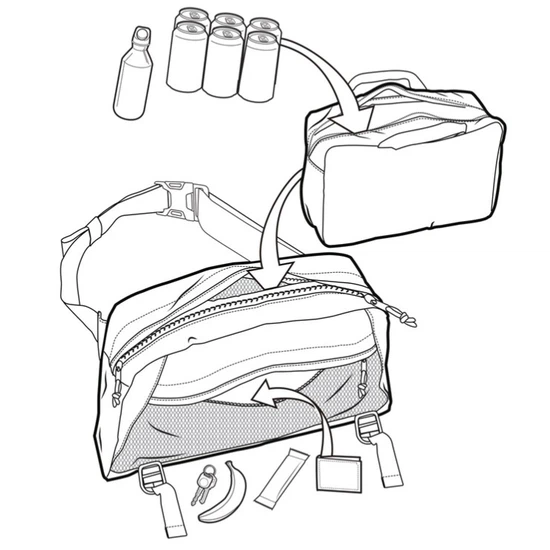 Nerka Burton Beeracuda Sling (Limeade) FW21_2