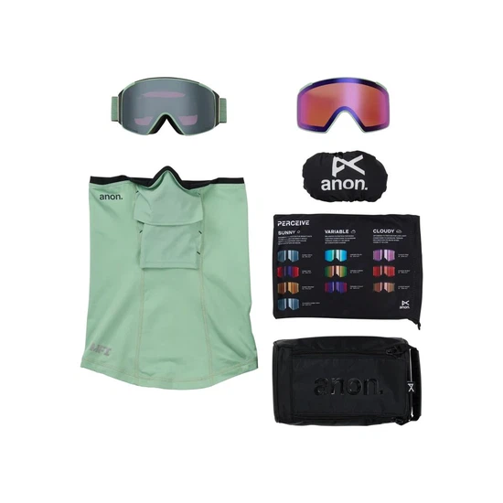 Gogle Anon M4S Cylindrical MFI (Soft Sage / Perceive Sunny Onyx) FW26_6 thumbnail