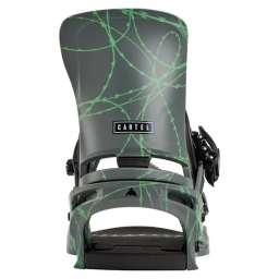Wiązania Snowboardowe Burton Cartel (Gray / Green Voltage) FW27_3 thumbnail