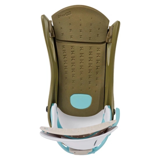 Wiązania Snowboardowe Burton Step On - Genesis (White / Dried Moss) FW27_3