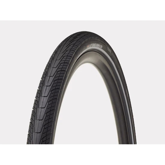 Opona hybrydowa odblaskowa Bontrager H2 Hard-Case Lite (Czarny/Odblaskowy)_1