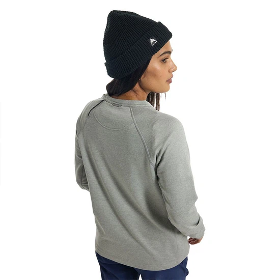 Damska Bluza Aktywna Burton Multipath Grid Crew (Sharkskin) FW23_2