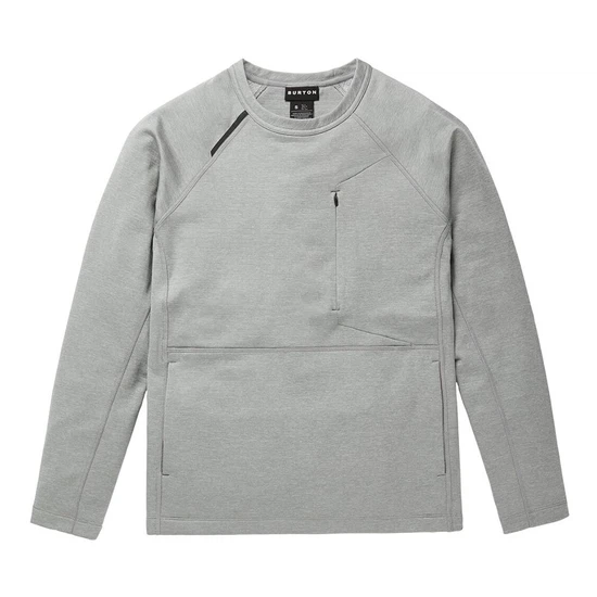 Damska Bluza Aktywna Burton Multipath Grid Crew (Sharkskin) FW23_5