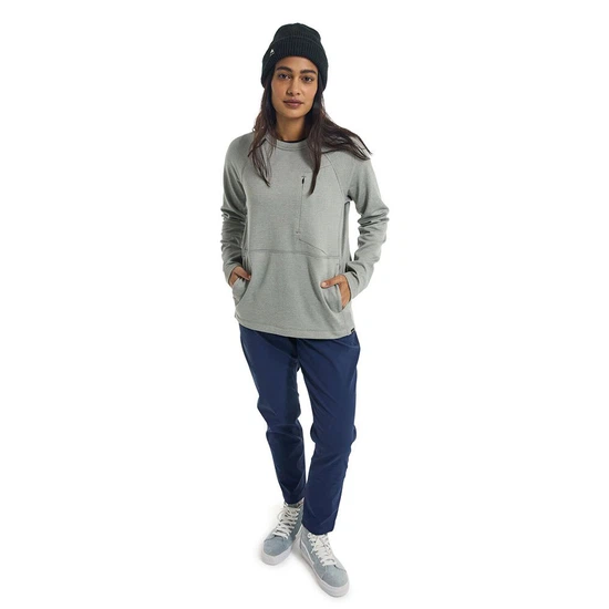 Damska Bluza Aktywna Burton Multipath Grid Crew (Sharkskin) FW23_3 thumbnail