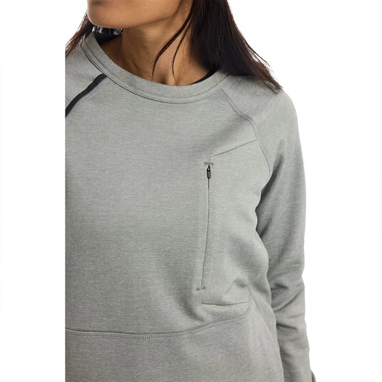 Damska Bluza Aktywna Burton Multipath Grid Crew (Sharkskin) FW23_4 thumbnail