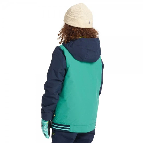 Chłopięca Kurtka Snowboardowa Burton Game Day (Green Slate Blue/ Dress Blue) FW20_3