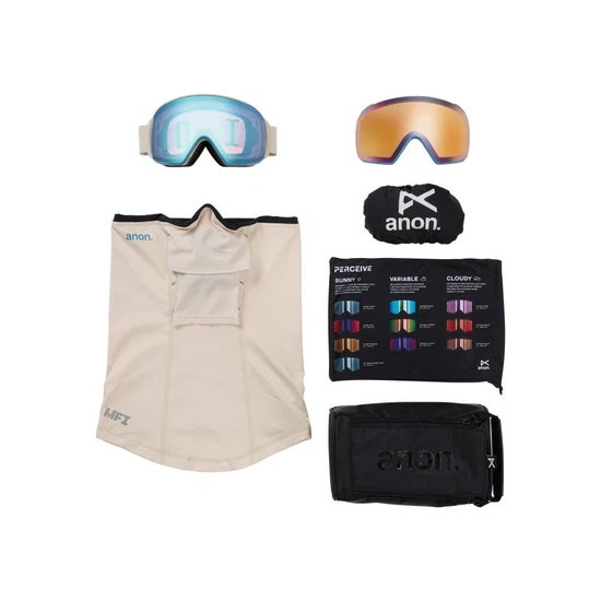 Gogle Anon M4 Toric MFI (Oat / Perceive Variable Blue) FW26_6