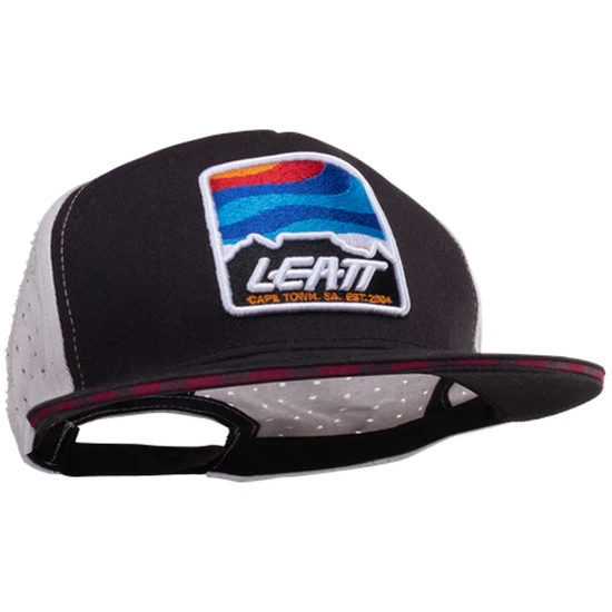 Czapka z daszkiem Leatt Cap Tech (White/Black)_1 thumbnail