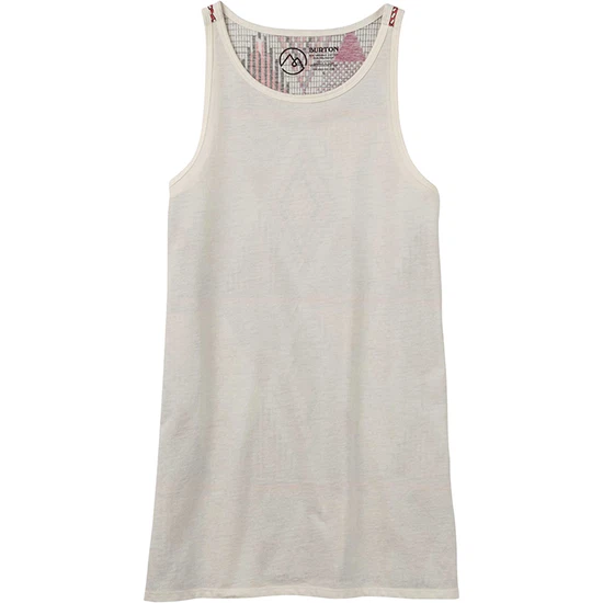 Damska Koszulka Burton Carta Tank (Creme Brulee) FW17_1