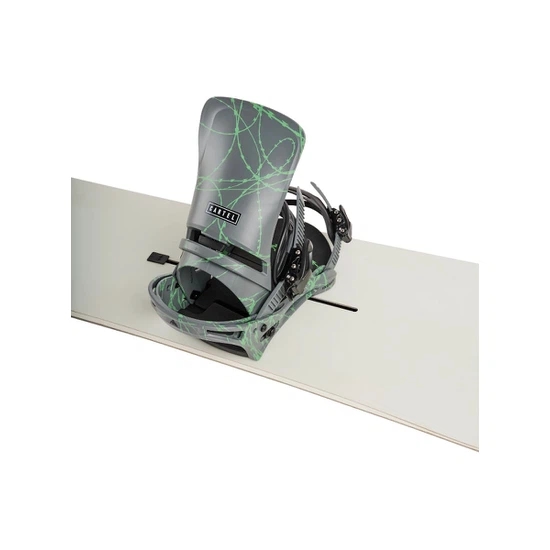 Wiązania Snowboardowe Burton Cartel (Gray / Green Voltage) FW27_5