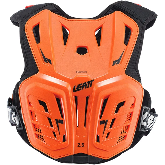 Dziecięcy Ochraniacz Klatki Piersiowej Buzer Leatt Chest Protector 2.5 Junior (Orange/Black)_2