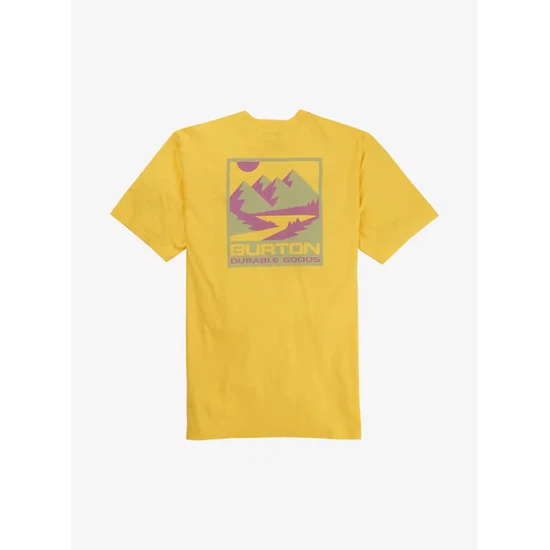 Koszulka Burton Mitler (Yellow Pepper) SS20_2