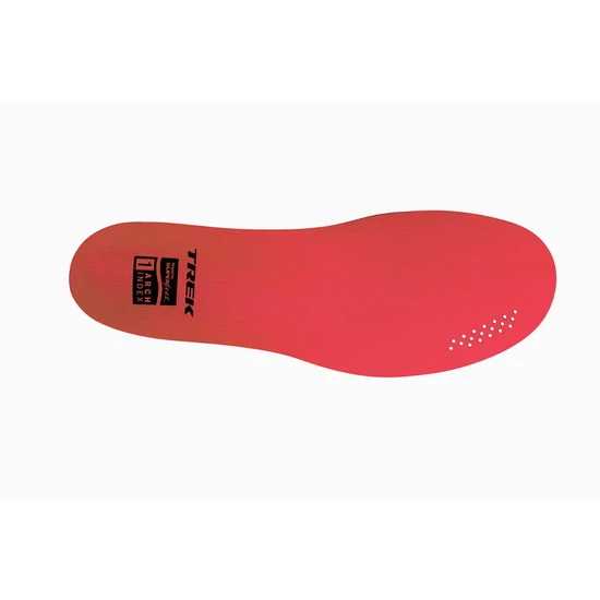 Wkładki do butów rowerowych Trek BioDynamic dla łuku niskiego (Czerwony)_4