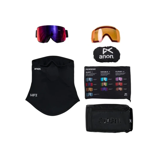 Gogle Anon M5 (Black / Perceive Sunny Red) FW26_6