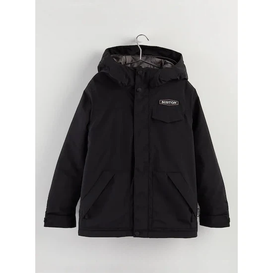 Chłopięca Kurtka Snowboardowa Burton Dugout (True Black) FW23_1