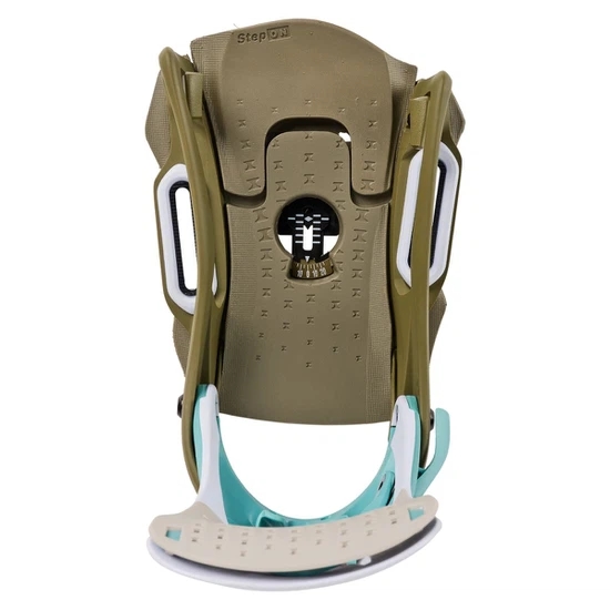 Wiązania Snowboardowe Burton Step On - Genesis EST (White / Dried Moss) FW27_4