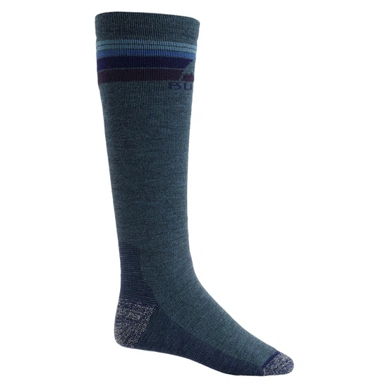 Skarpety Snowboardowe Burton Emblem Midweight (Mood Indigo Heather) FW24_1