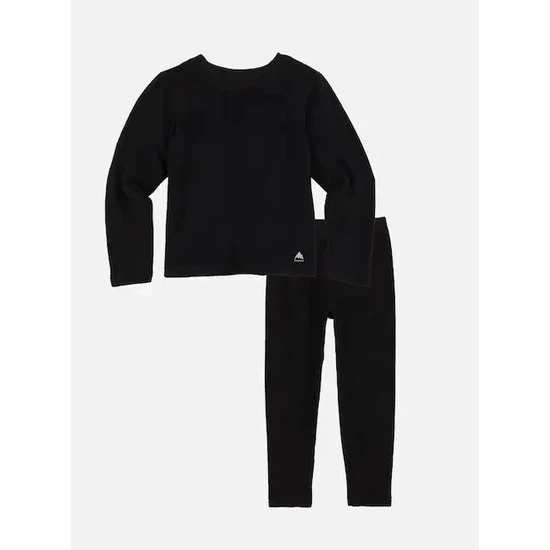 Dziecięca Bielizna Aktywna Burton Toddler Fleece Set (True Black) FW26_1