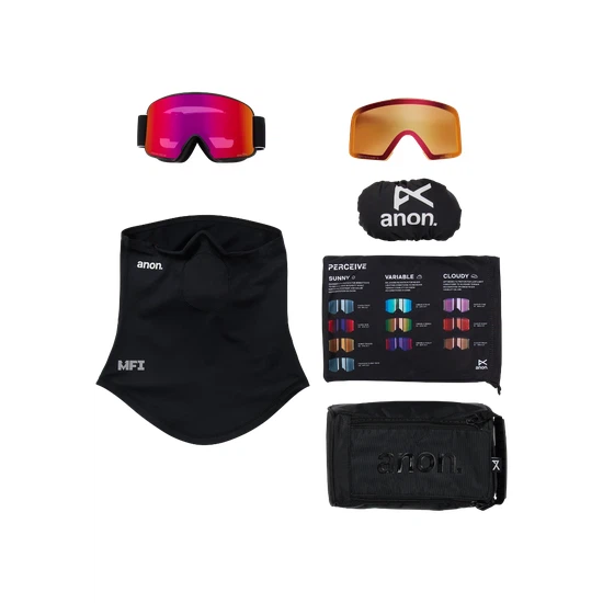 Gogle Anon M6 (Black / Perceive Sunny Red) FW26_6