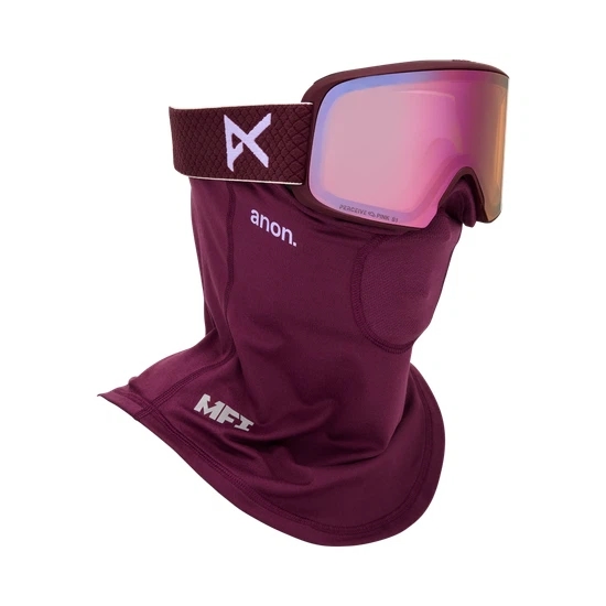 Gogle Anon M6 (Deep Cherry / Perceive Cloudy Pink) FW26_1