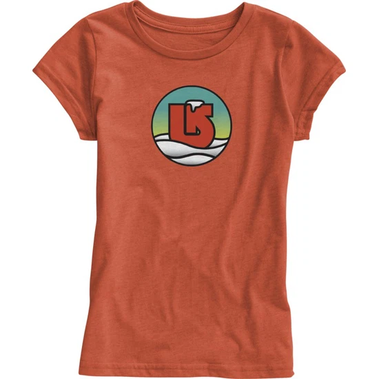 Koszulka Dziecięca Burton Girls Circle (Nasturtium Heather)_3