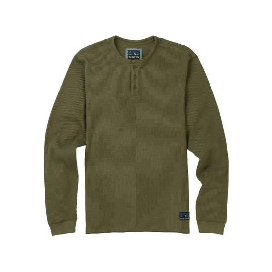 Longsleeve Burton Duntime Waffle (Dusty Olive) W19_2 thumbnail