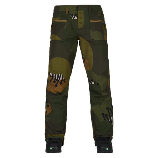 Damskie Spodnie Snowboardowe Twenty Ounce Pant (Forest Night Poppyfield) W18_3