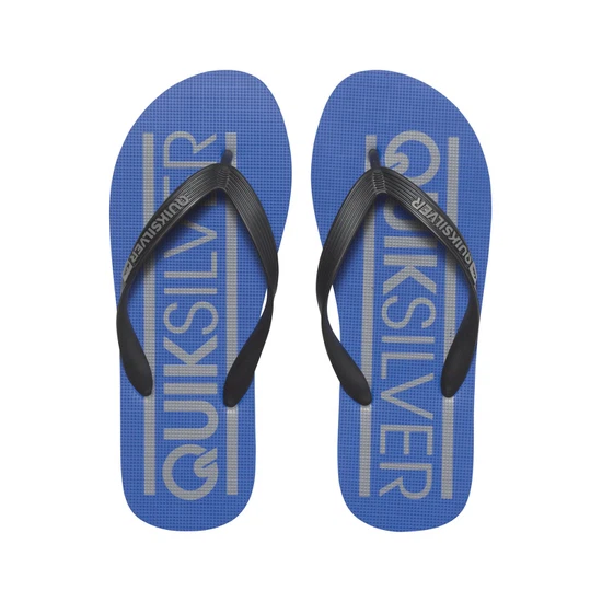 Japonki Męskie Quiksilver Java Wordmark (Black Blue Blue)_7