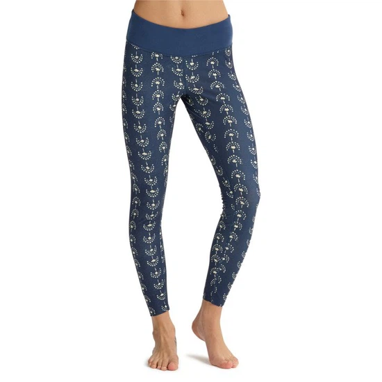 Damska Bielizna Aktywna Burton Midweight Pant (Float Away / Mood Indigo) W19_5