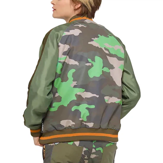 Kurtka Damska Burton X Lamb Vivienne Souvenir Reversible (Woodland Camo / Monarc) W18_5 thumbnail