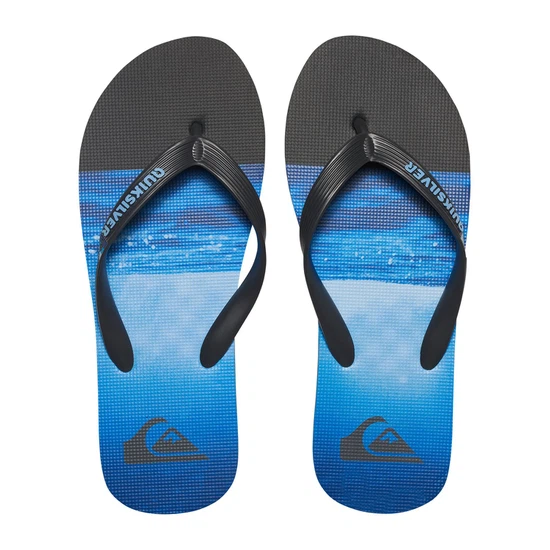 Japonki Męskie Quiksilver Molokai Hold Down (Grey / Blue / Blue) Ss17_7