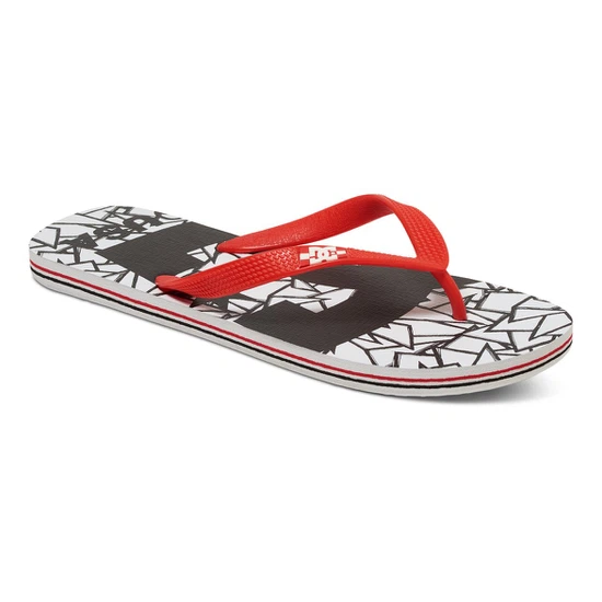 Japonki Męskie Dc Spray Graffik / (White/Black/Athletic Red)_5