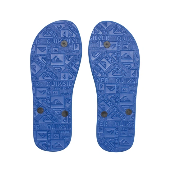 Japonki Męskie Quiksilver Java Wordmark (Black Blue Blue)_4