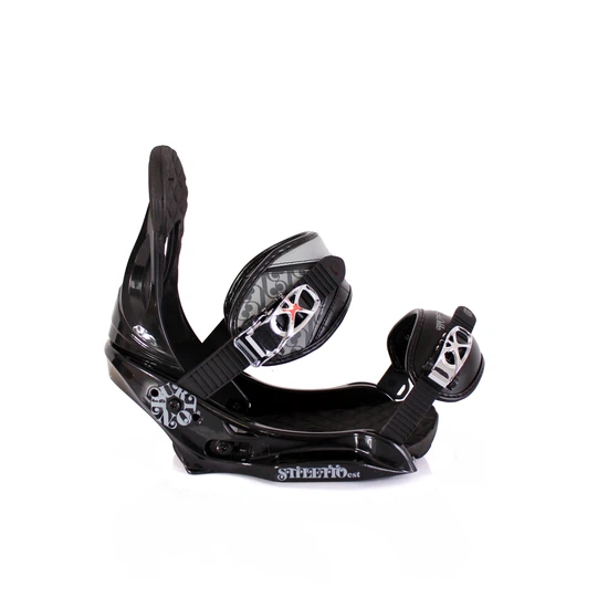 Wiązania Snowboardowe Burton Stiletto Est Wmn (Black Noir)_4