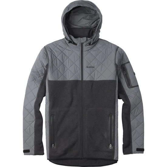 Dziecięca Kurtka Burton Boys Pierce Fleece (True Black Heather)_4 thumbnail