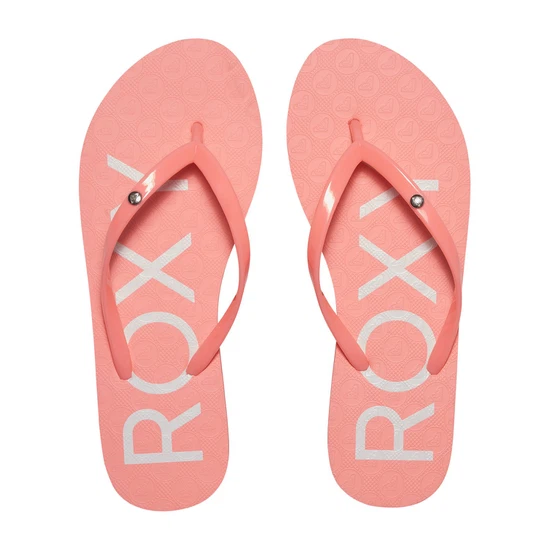 Japonki Damskie Roxy Sandy (Pink / White)_7 thumbnail