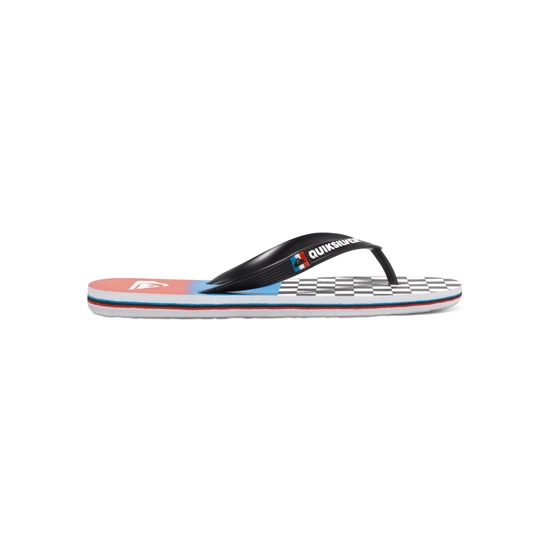 Japonki Męskie Quiksilver Molokai Og Scallop (Black Blue Red)_6 thumbnail