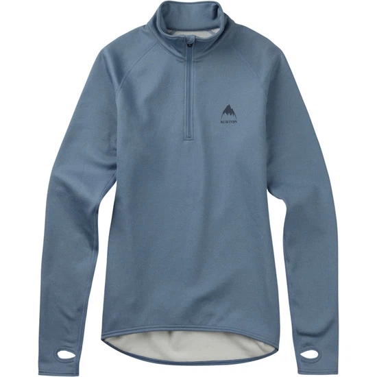 Damska Bielizna Aktywna Burton Expedition 1/4 Zip (Infinity Heather) W17_4 thumbnail