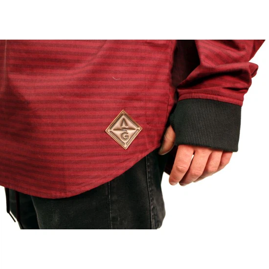 Bluza Analog Advent Henley (Burgundy)_6 thumbnail