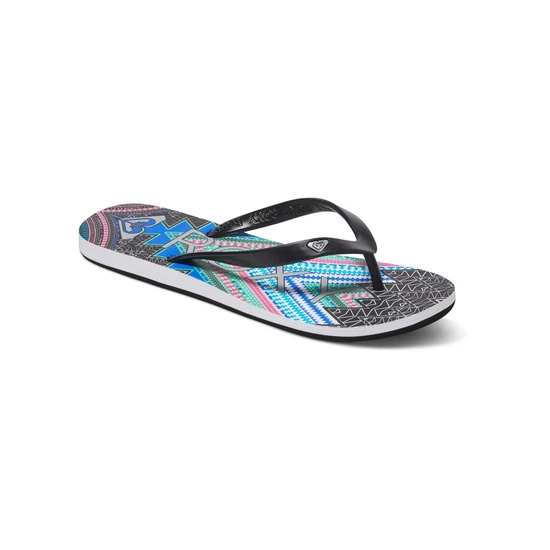 Japonki Damskie Roxy Tahiti (Black / Print)_5