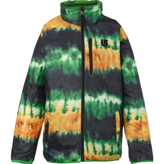 Dziecięca Dwustronna Kurtka Burton Youth Flex Puffy (Slime / Surf Stripe) W17_4 thumbnail