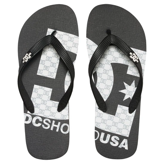 Japonki Męskie Dc Spray Graffik / (Black/White/Black Print)_7