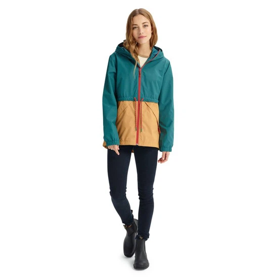 Damska Kurtka Snowboardowa Burton Narraway Rain Jacket (Balsam / Camel) W19_7