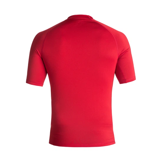 Lycra Quiksilver All Time Short Sleeve Rushguard (Quik Red) Ss18_4