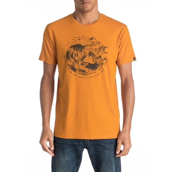 Koszulka Quiksilver Engraved (Golden Glow) Ss17_5