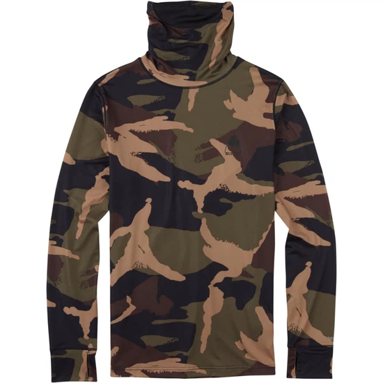 Bielizna Aktywna Burton Midweight Long Neck (Kelp Derby Camo) W17_4 thumbnail
