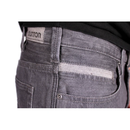 Szorty Burton Mid Fit Denim (Grey)_6 thumbnail