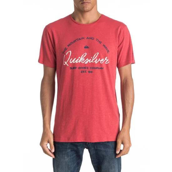 Koszulka Quiksilver Slub Hero Bay (Cardinal Heather) Ss17_6