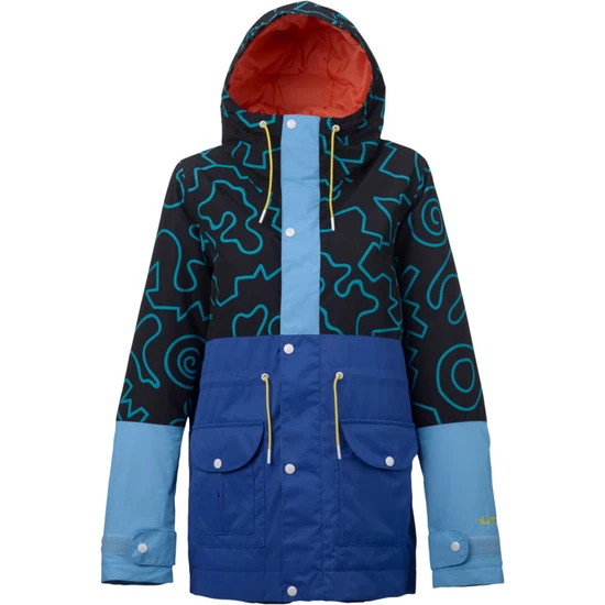 Damska Kurtka Burton Twc Troublemaker (Crack Is Wack / Bristol / Scuba) W17_4