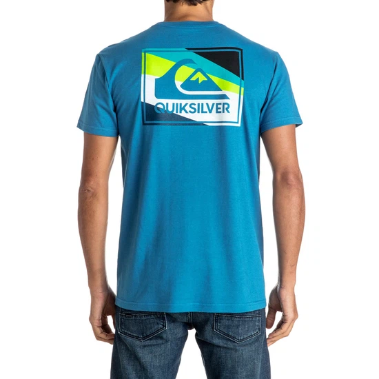 Koszulka Quiksilver Box Knife (Vallarta Blue) Ss17_4 thumbnail